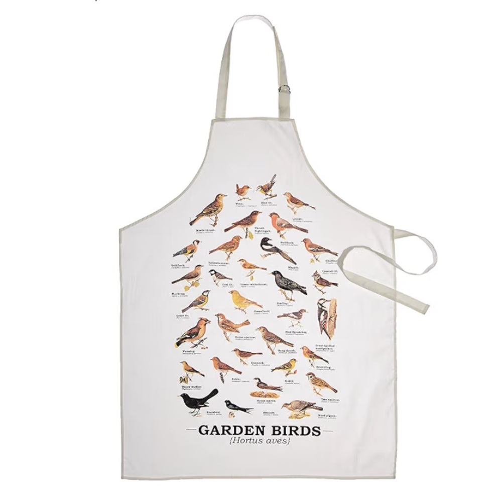 Last chance ‼️ British Garden Birds 100% Cotton Novelty Apron